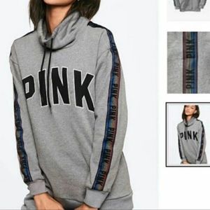 victoria secret vs campus pullover cowl neck sweater